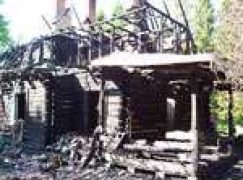 Spłonęła leśniczówka w Bieszczadach