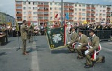 Sztandar dla lęborskich leśników