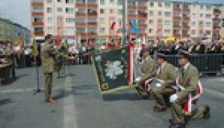 Sztandar dla lęborskich leśników