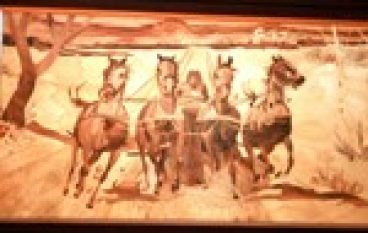 Wystawa w OKL Gołuchów – malowane drewnem