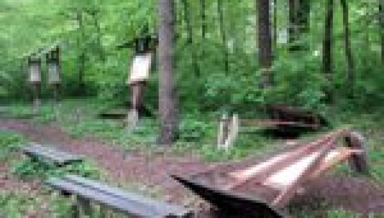 Radomska ścieżka zdewastowana