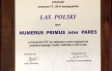 Numerus Primus Inter Pares 2014 – „Las Polski” najlepszy