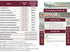 Formaty reklamowe i cennik