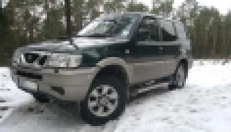 Nissan Terrano II – częsty bywalec naszych lasów