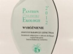 IBL w Panteonie Polskiej Ekologii 2012