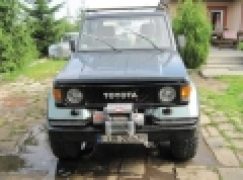 Toyota Land Cruiser LJ 70 – klasyk rzadki w lasach