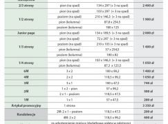 Formaty i ceny reklam